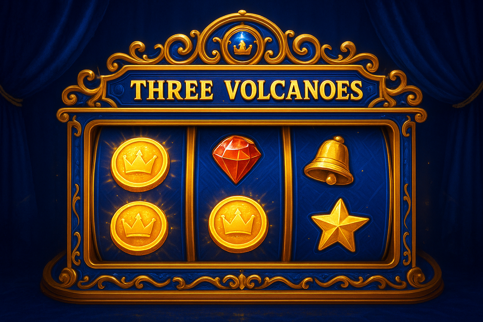 3 Coin Volcanoes slot game